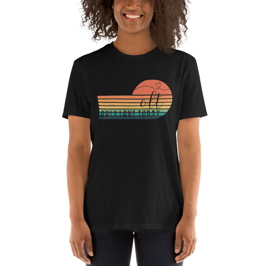 Only Love Today Sunrise Stripe T-shirt
