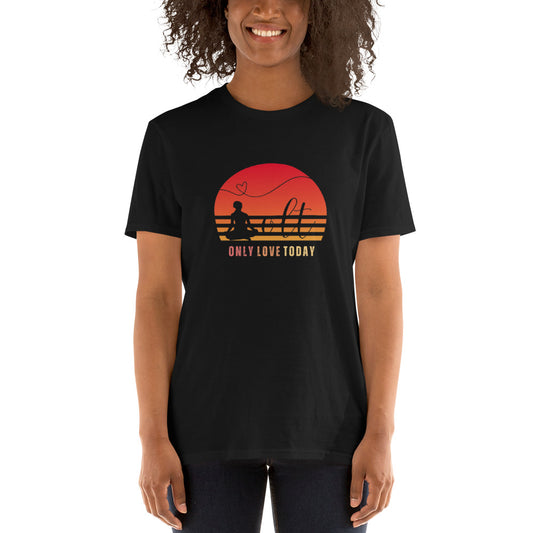 Only Love Today Sunset Meditation T-Shirt