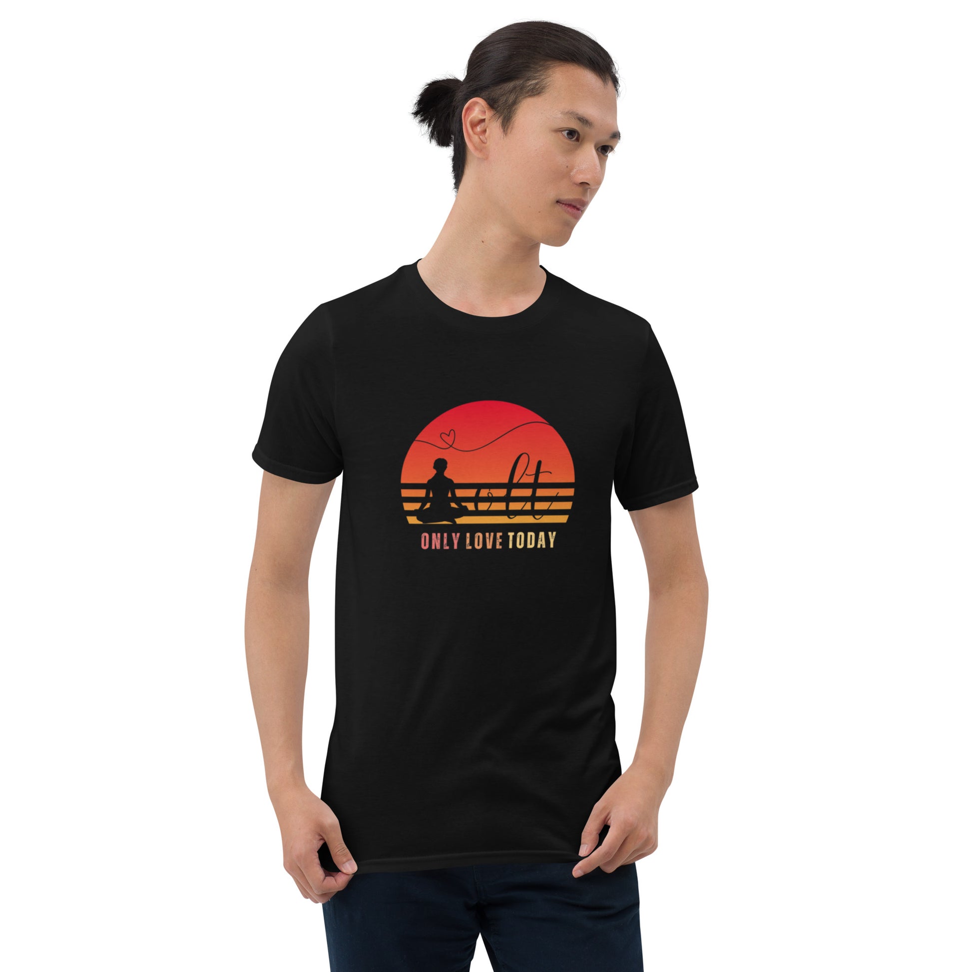 Only Love Today Sunset Meditation T-Shirt