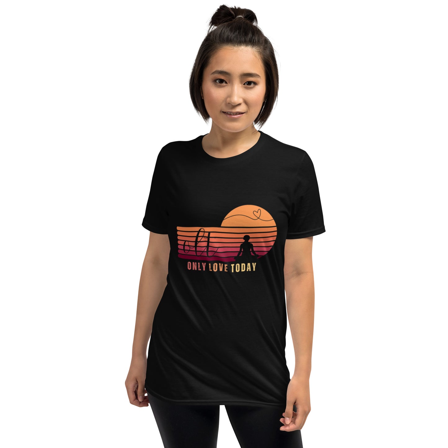 Only Love Today Sunset Stripe T-Shirt