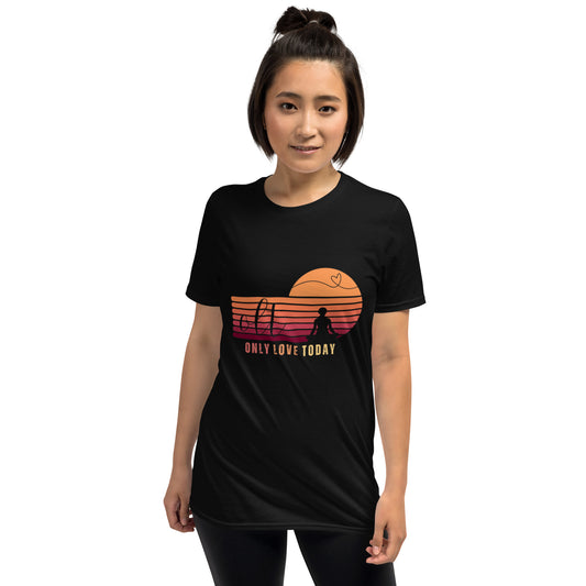 Only Love Today Sunset Stripe T-Shirt