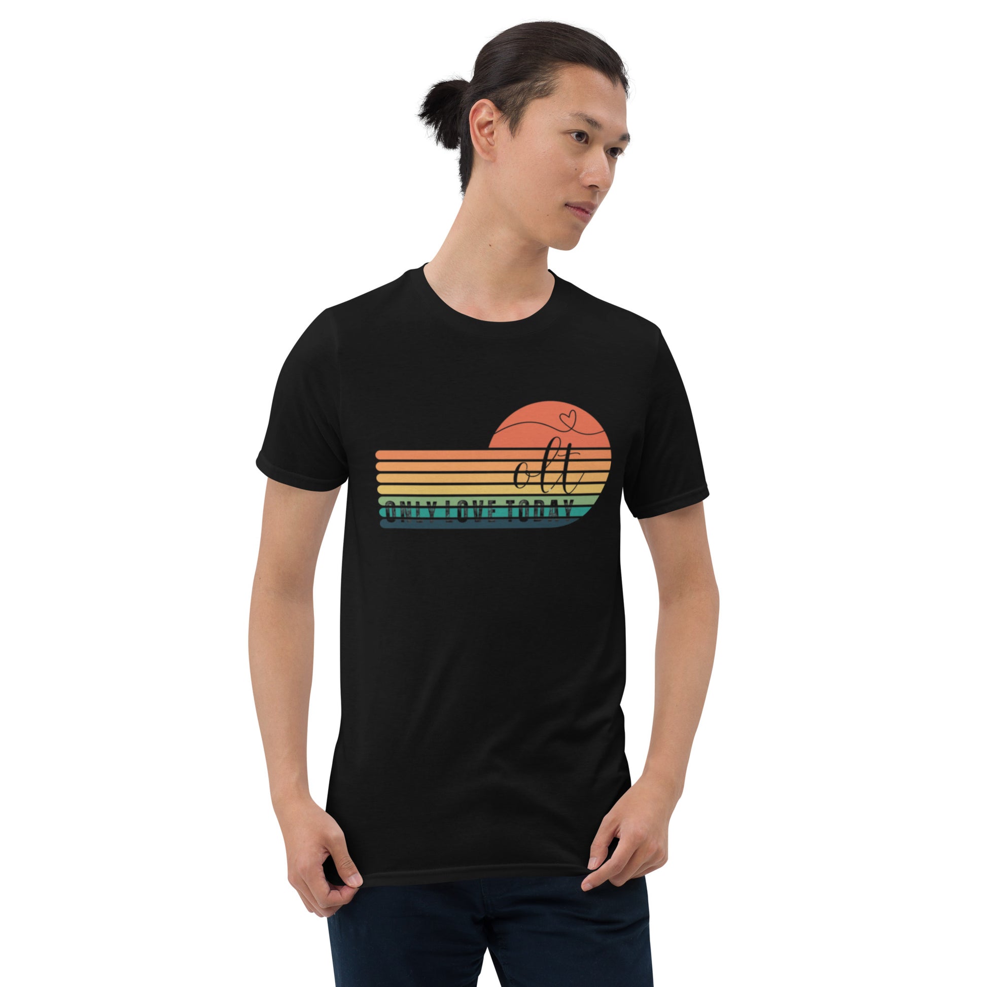 Only Love Today Sunrise Stripe T-shirt