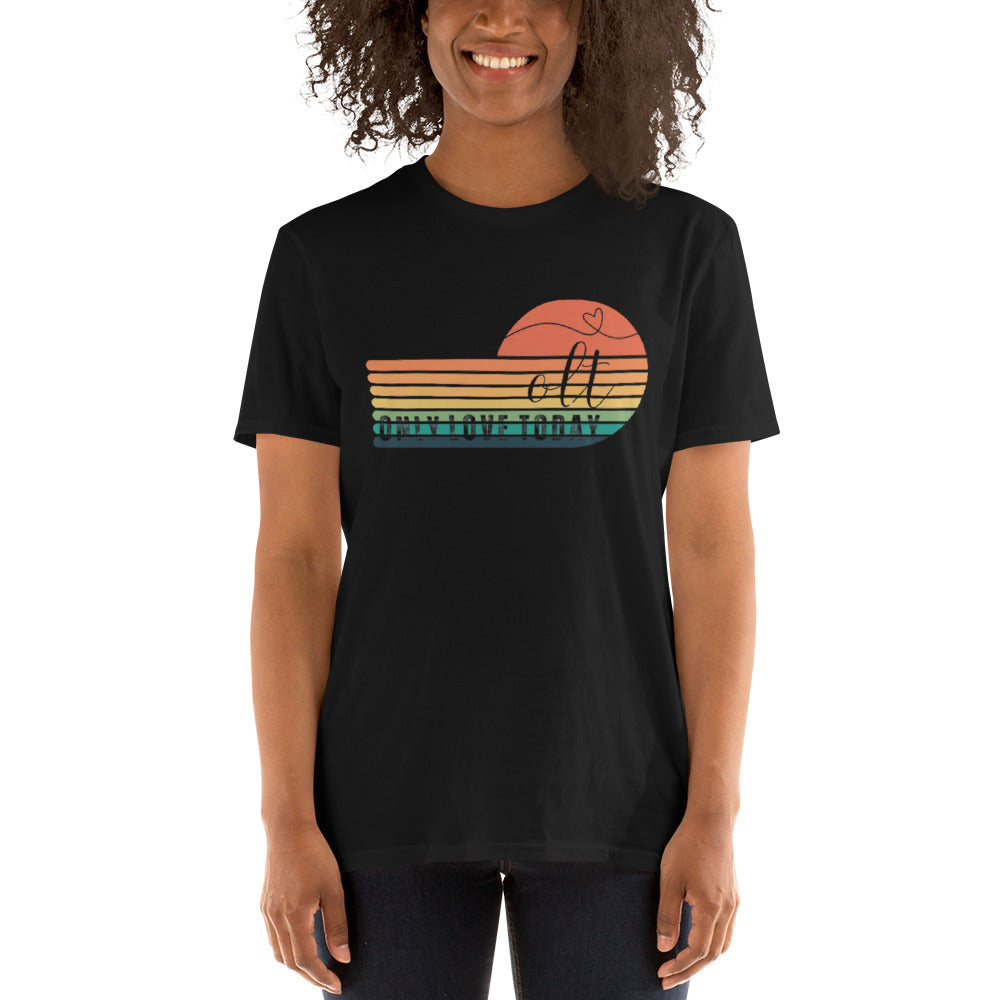 Only Love Today Sunrise Stripe T-shirt