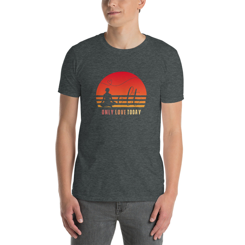 Only Love Today Sunset Meditation T-Shirt