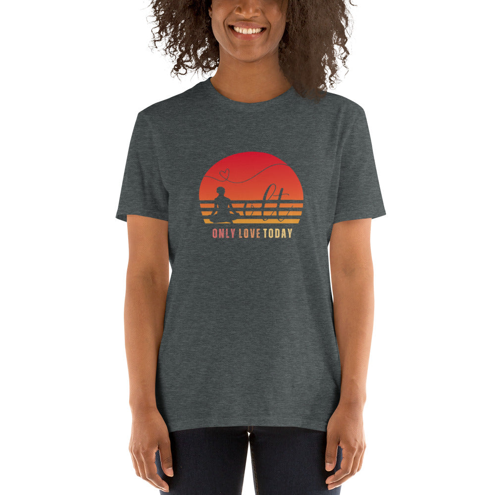 Only Love Today Sunset Meditation T-Shirt