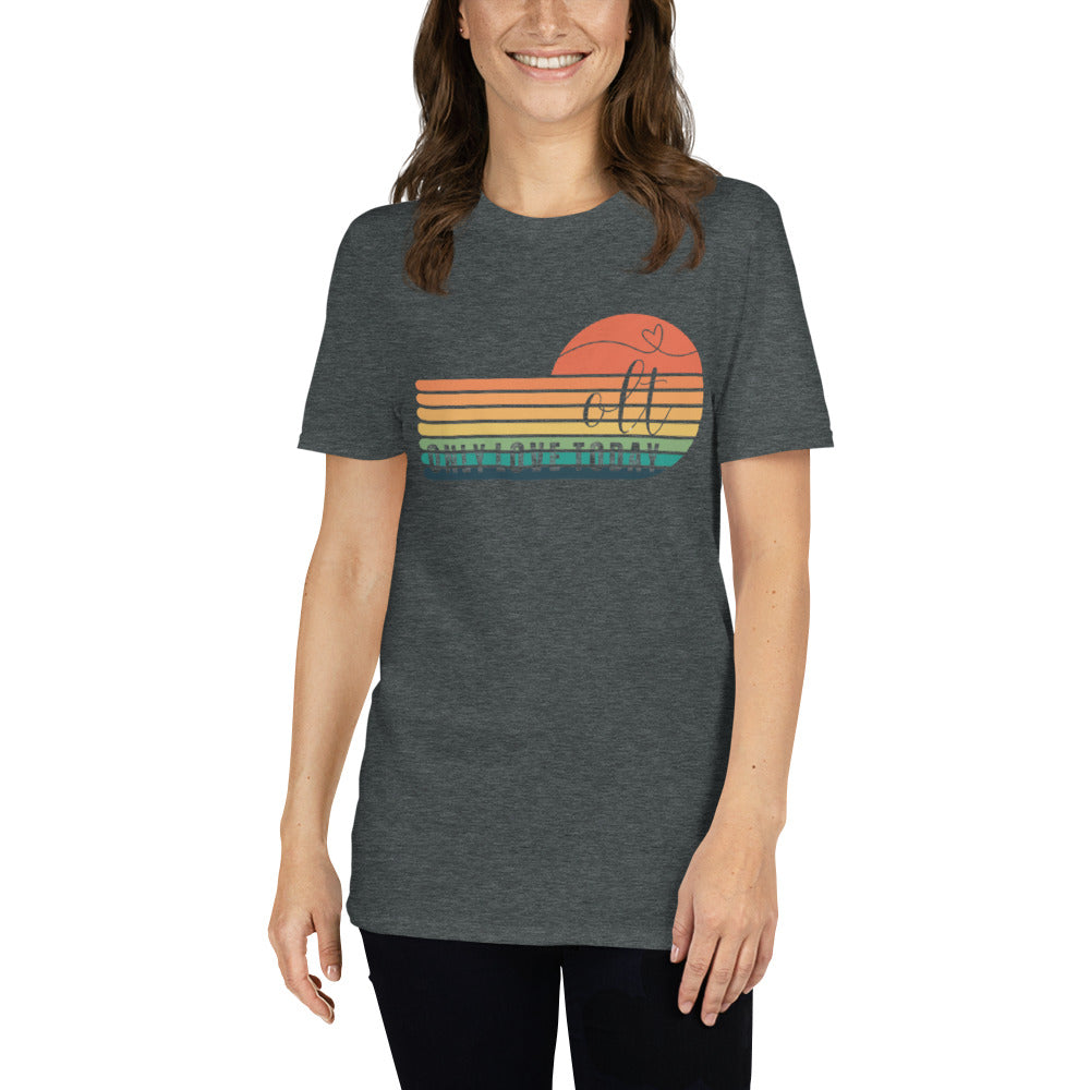 Only Love Today Sunrise Stripe T-shirt