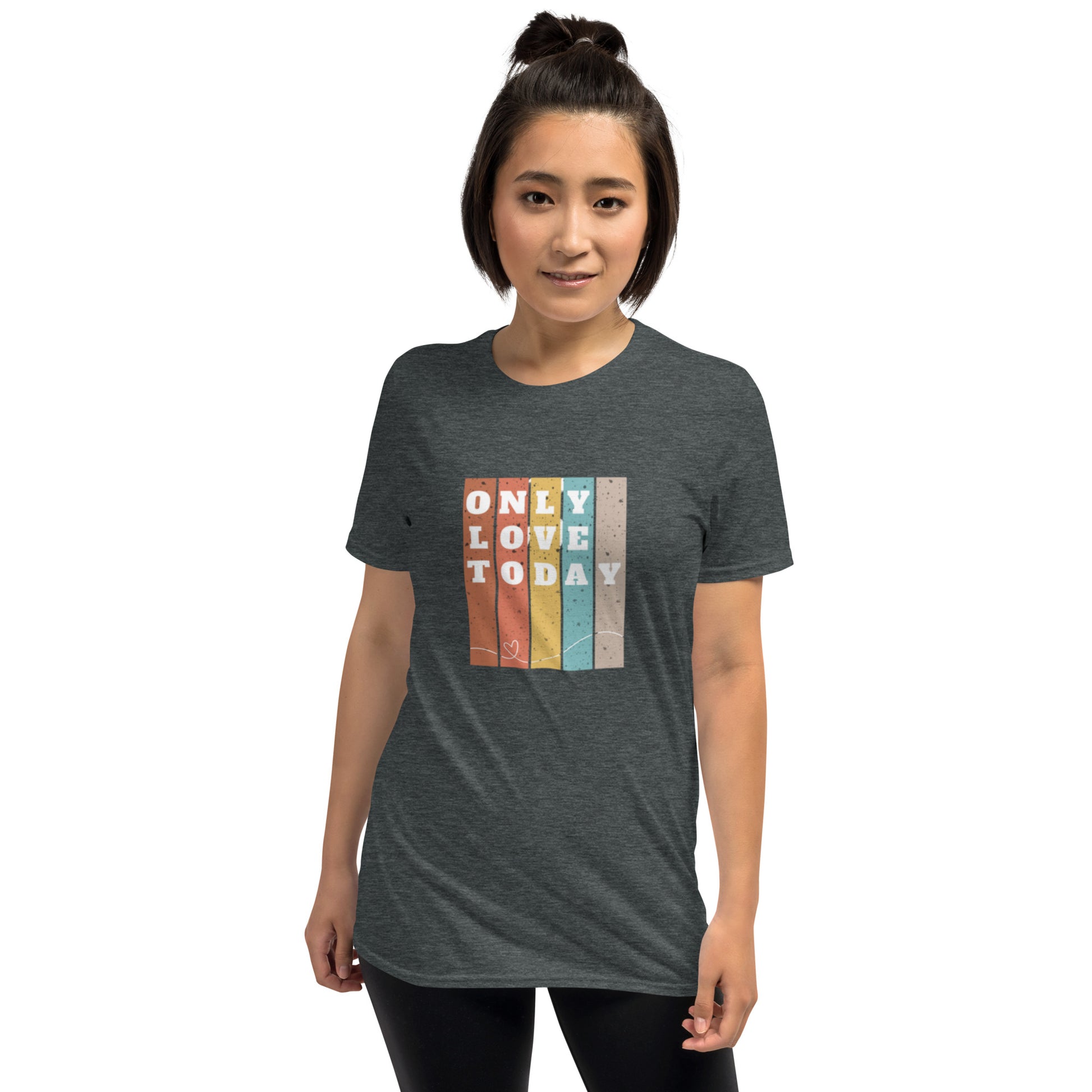 Only Love Today Rainbow T-shirt - Heather