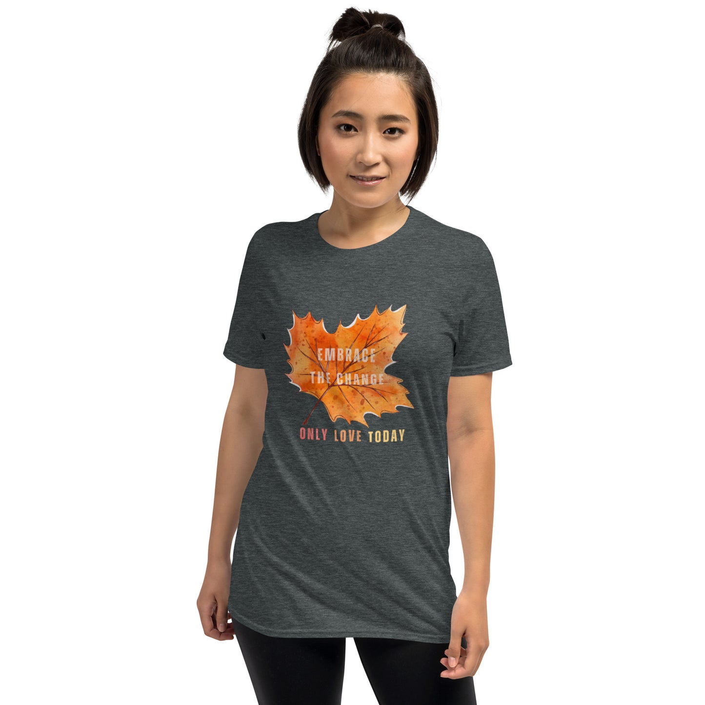 Only Love T-Shirt - Embrace Change with our Fall Maple Leaf T-Shirt