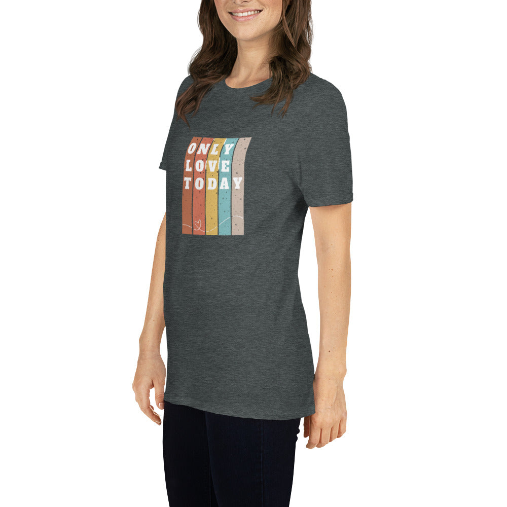 Only Love Today Rainbow T-shirt - Heather