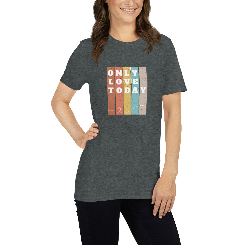 Only Love Today Rainbow T-shirt - Heather
