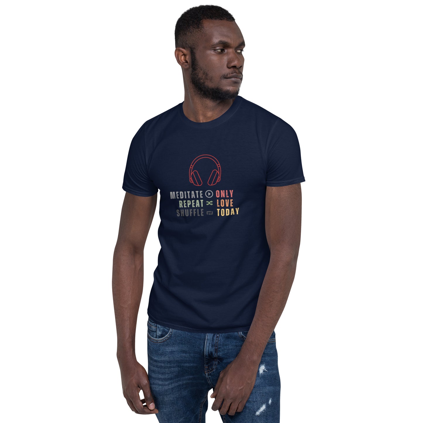 Only Love Today Headphones T-Shirt