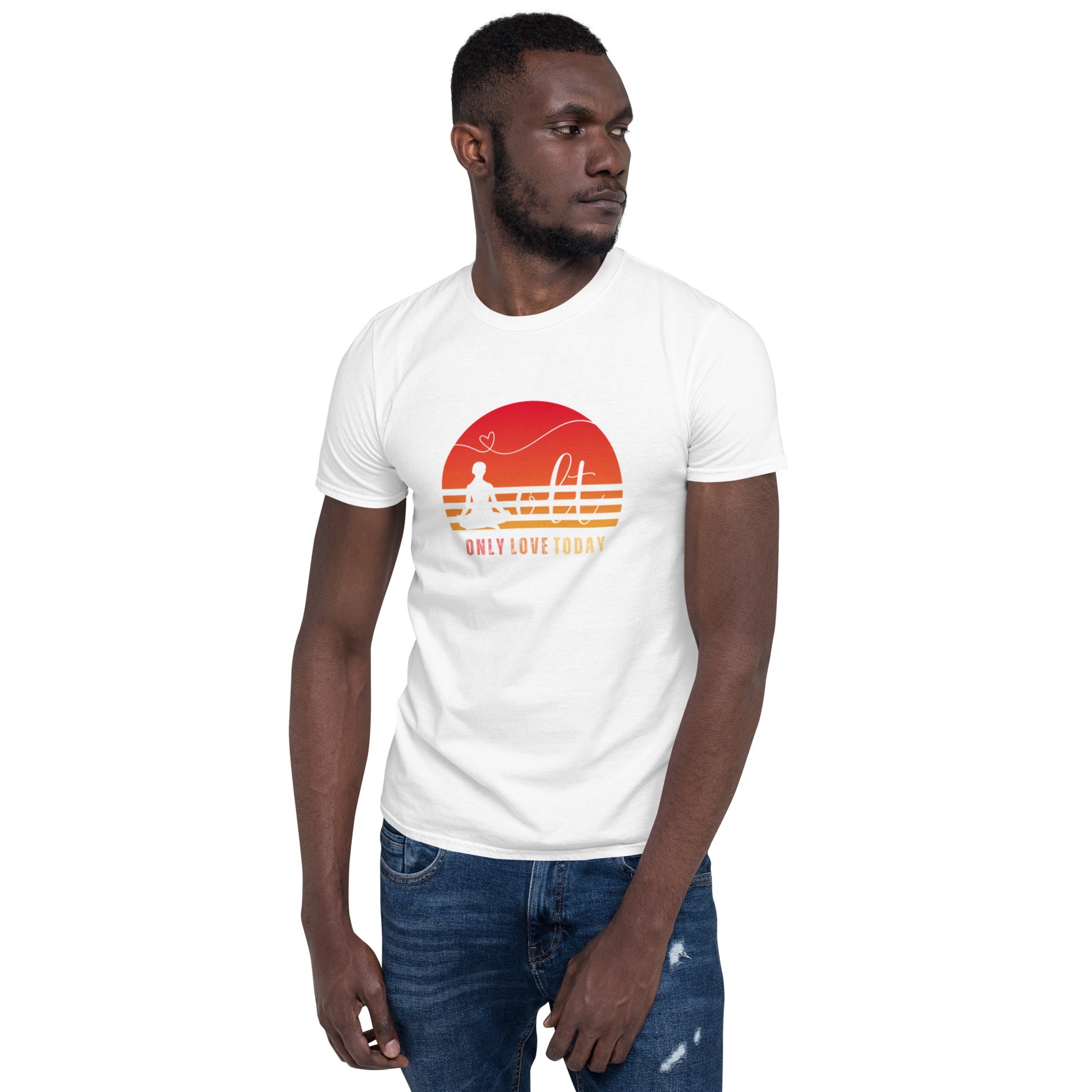 Only Love Today Sunset Meditation T-Shirt