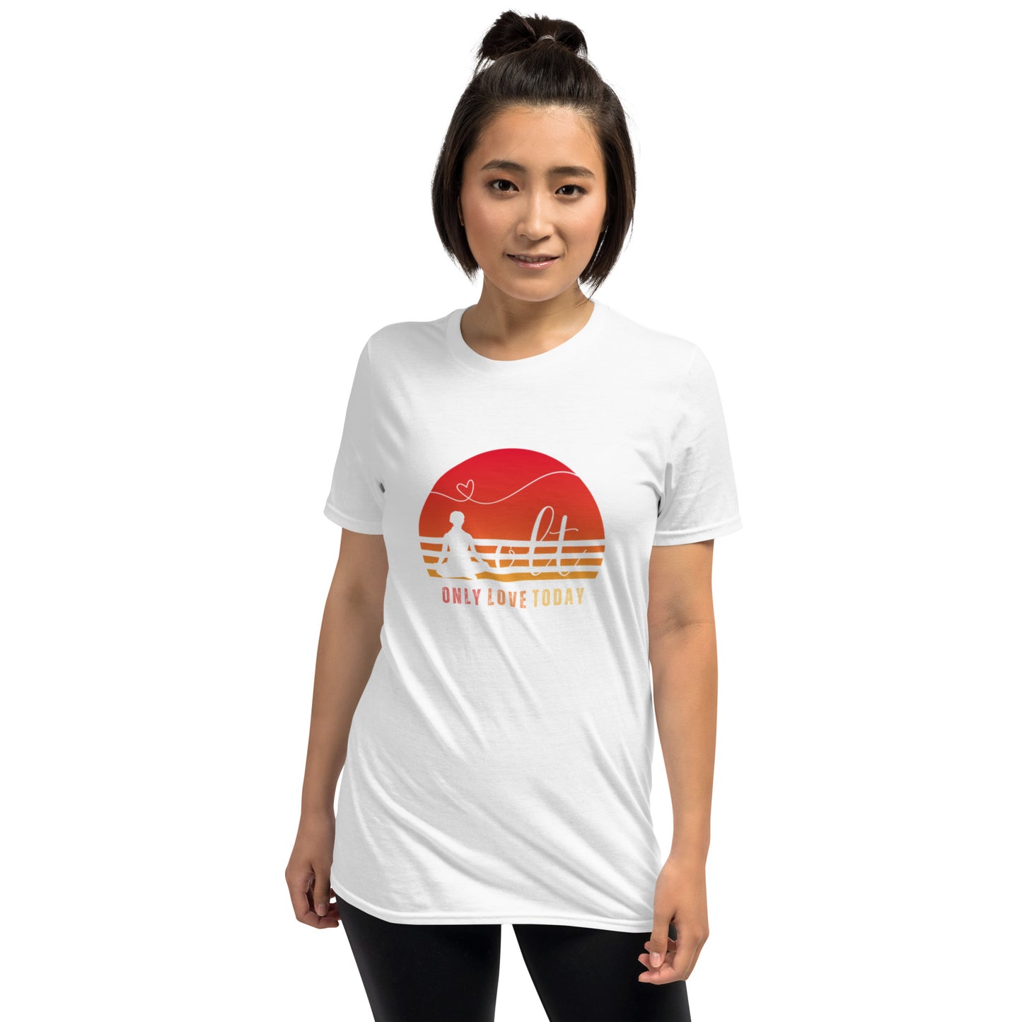 Only Love Today Sunset Meditation T-Shirt