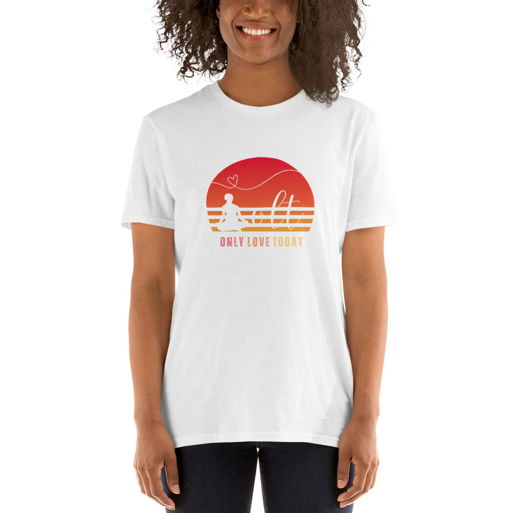 Only Love Today Sunset Meditation T-Shirt