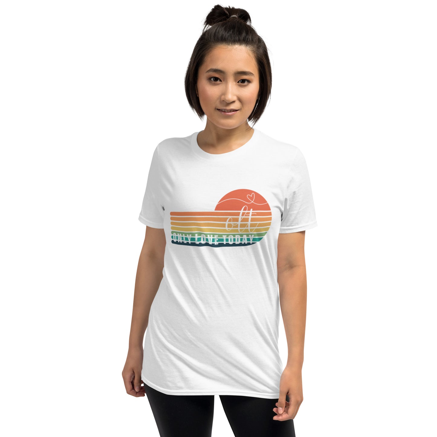 Only Love Today Sunrise Stripe T-shirt