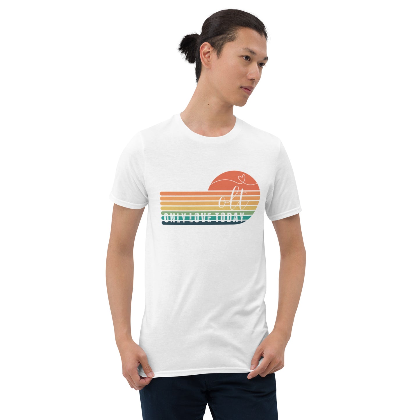Only Love Today Sunrise Stripe T-shirt