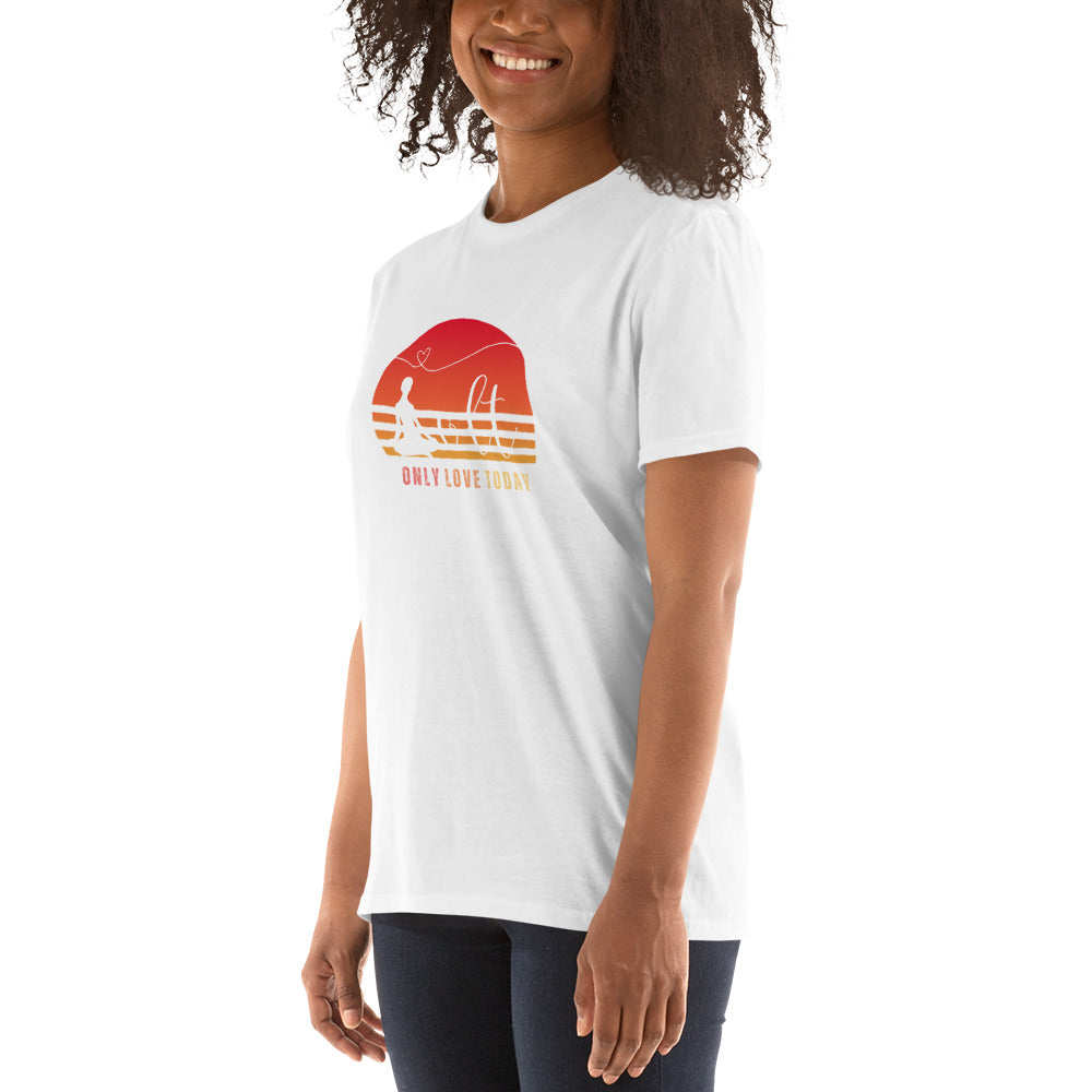 Only Love Today Sunset Meditation T-Shirt