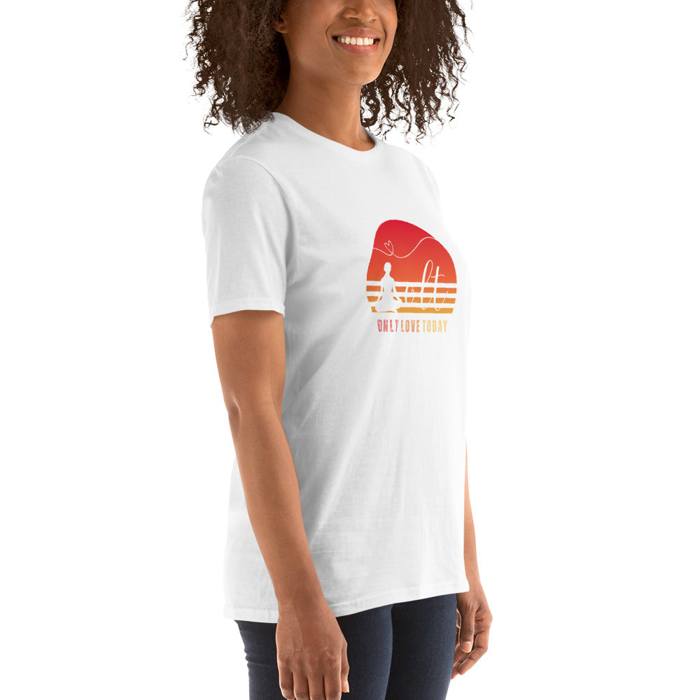 Only Love Today Sunset Meditation T-Shirt